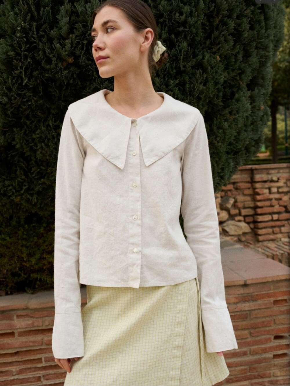 Linenfox Dakota Linen Cotton Blend Shirt